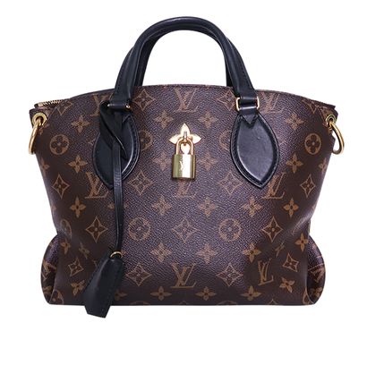 Flower Zipped Tote PM, front view